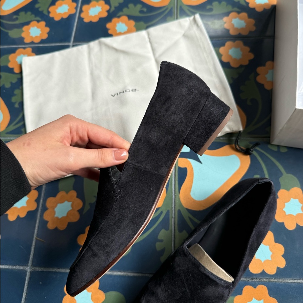 Vince Fauna Block Heel in Coastal